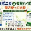 ハイポニカと微粉ハイポネックスの特徴や使い方をミニトマト・唐辛子栽培向けに比較したアイキャッチ画像